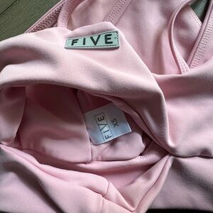 Five Dancewear Pink Bra top size XS